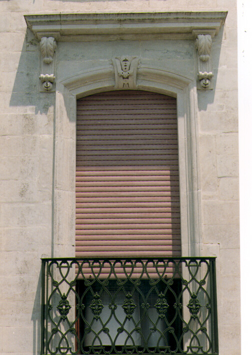 mostra di finestra, serie - ambito salentino (seconda metà sec. XIX)