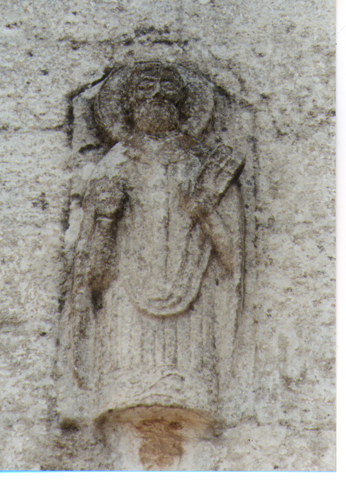 San Nicola (?) (rilievo) - ambito salentino (seconda metà sec. XV)