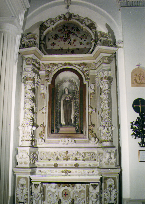 altare - ambito salentino (inizio sec. XVIII)