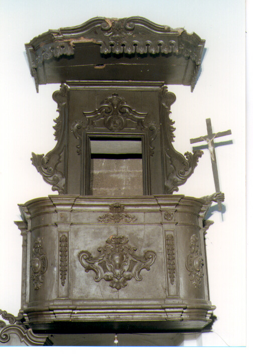 pulpito - ambito salentino (seconda metà sec. XVIII)