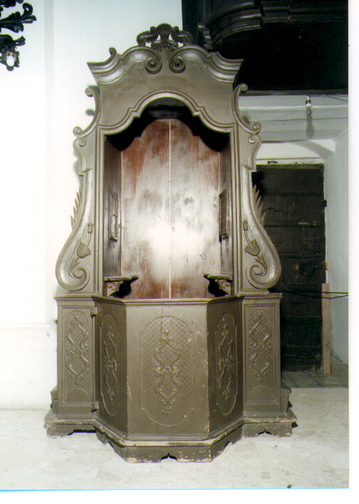 confessionale - ambito salentino (sec. XIX)