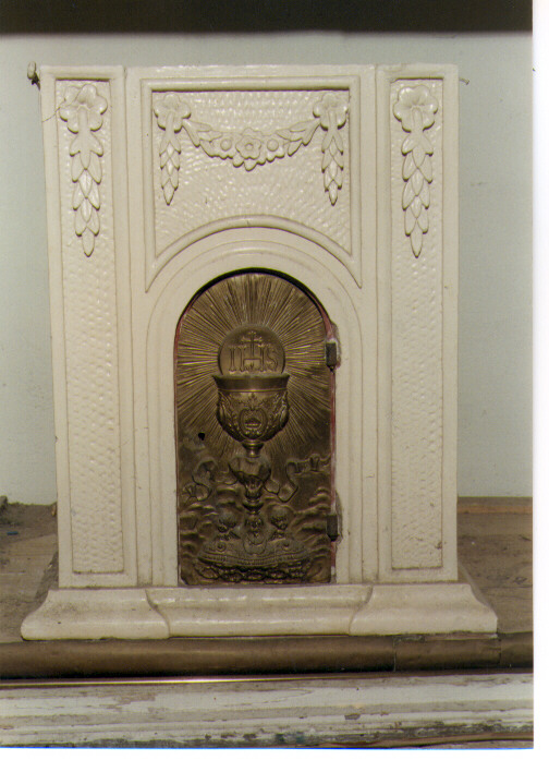 tabernacolo - ambito salentino (seconda metà sec. XIX)