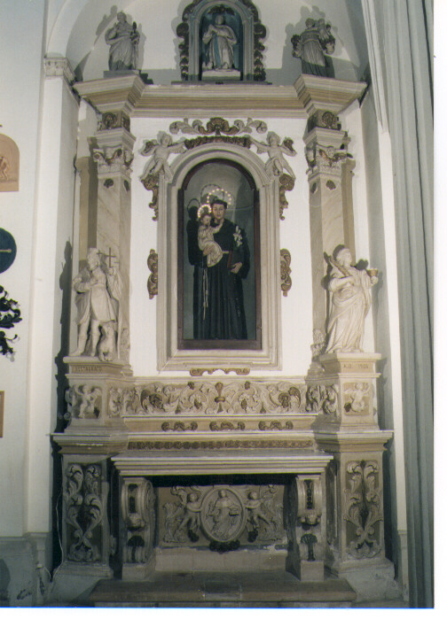 altare - ambito salentino (primo quarto sec. XVIII)