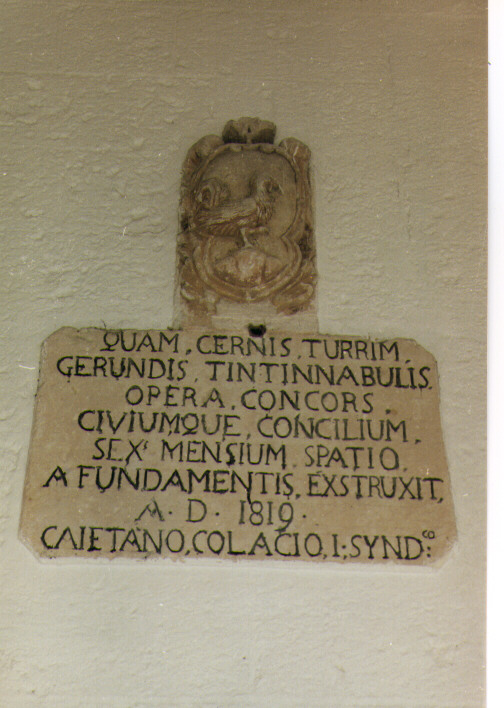 rilievo - ambito salentino (sec. XIX)