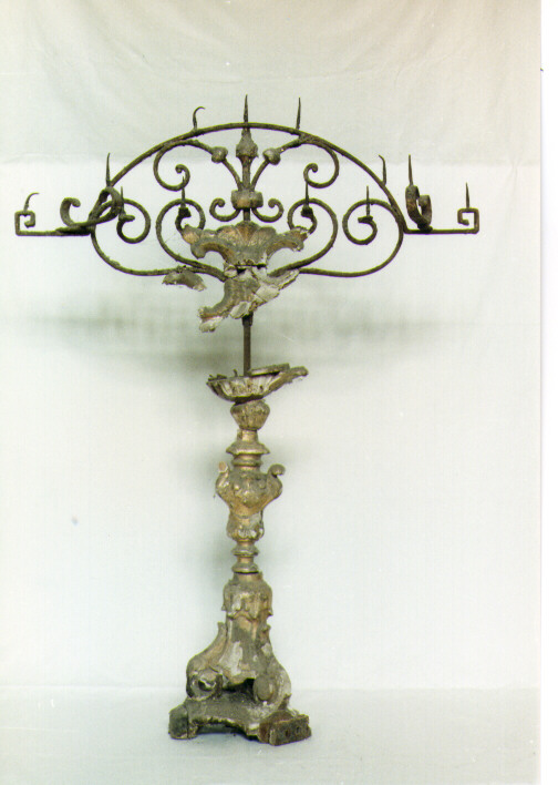 candelabro - ambito pugliese (sec. XVIII)