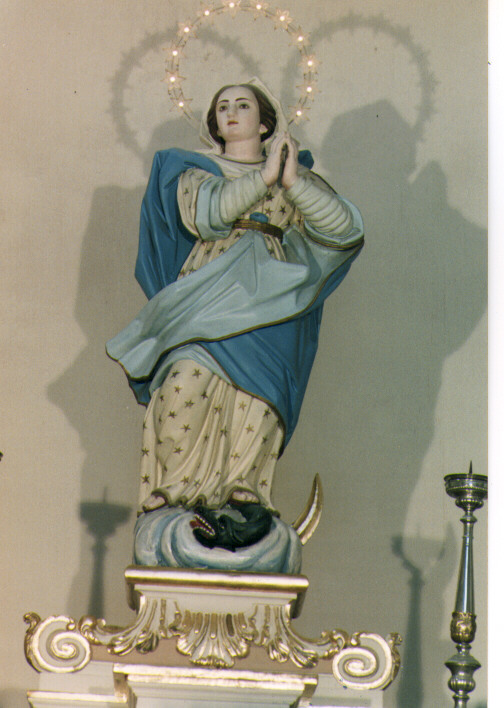 Madonna Immacolata (statua) - ambito salentino (seconda metà sec. XIX)