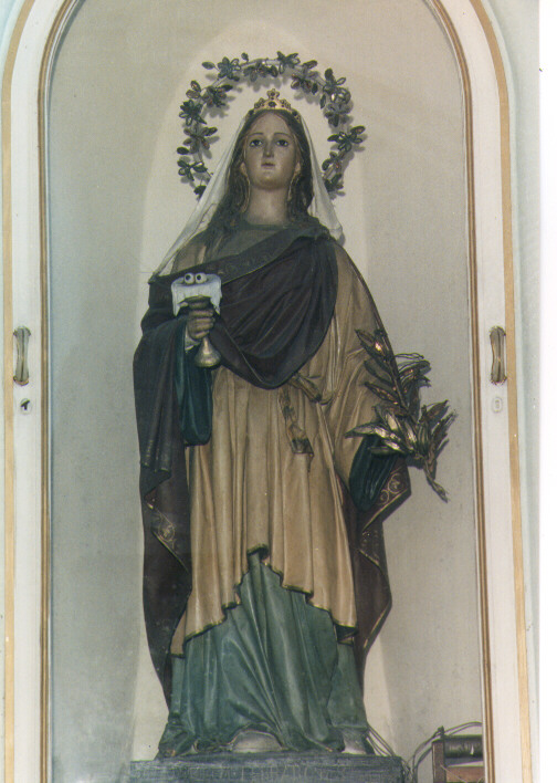 Santa Lucia (statua) - bottega salentina (sec. XX)