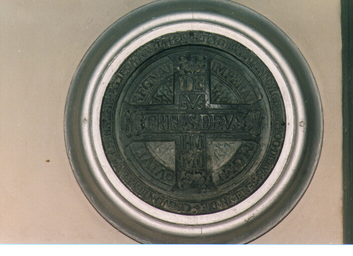 targa devozionale - produzione romana (sec. XX)