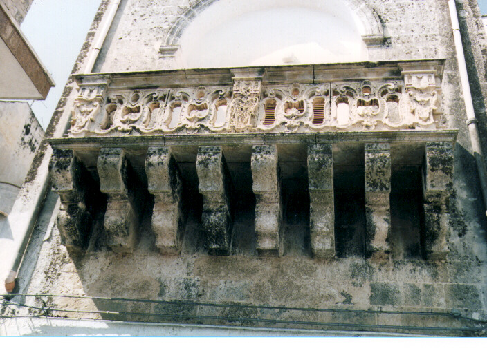balcone - ambito salentino (seconda metà sec. XVIII)