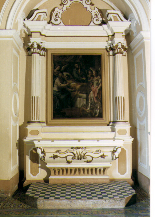 altare - ambito salentino (ultimo quarto sec. XVIII)