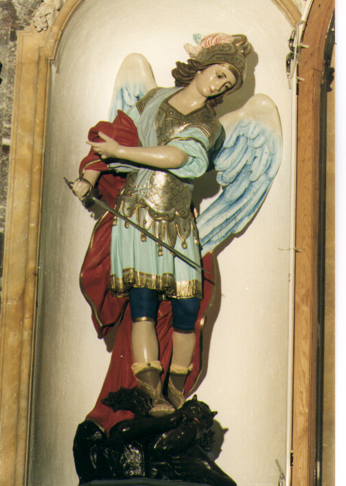 San Michele Arcangelo (statua) - ambito pugliese (sec. XVIII)