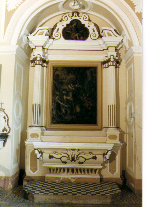 altare - ambito salentino (ultimo quarto sec. XVIII)