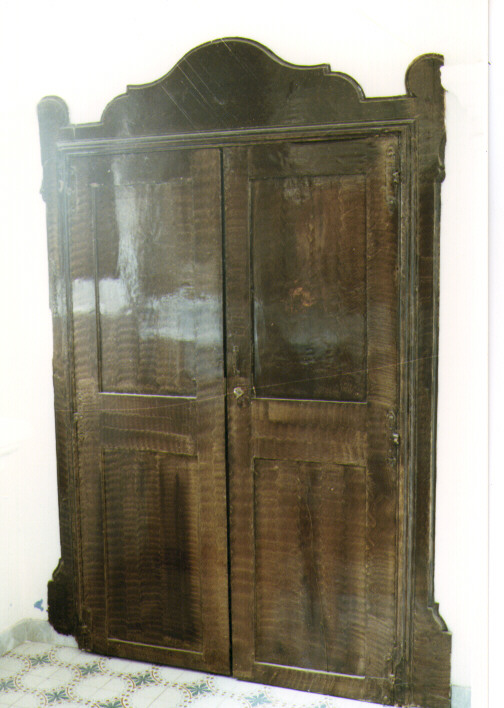 armadio - a muro, serie - ambito salentino (sec. XIX)