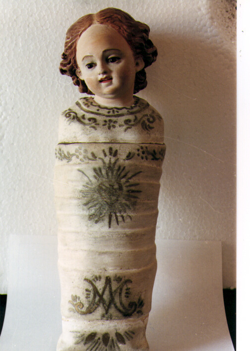 Maria Vergine bambina (statuetta devozionale) - ambito salentino (prima metà sec. XIX)