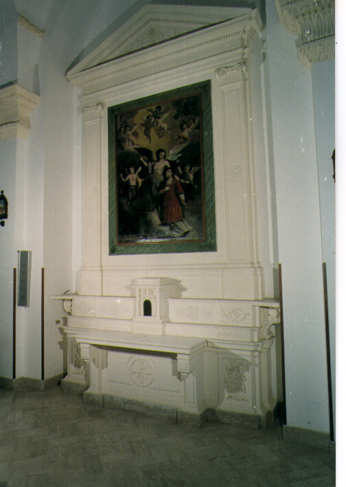 altare - ambito Italia meridionale (seconda metà sec. XIX)