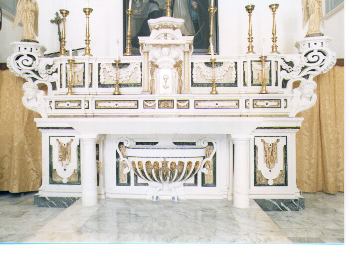 altare - ambito salentino (sec. XIX)