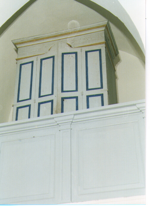 cassa d'organo - ambito salentino (sec. XIX)