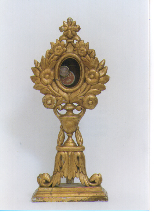 reliquiario - ambito Italia meridionale (sec. XIX)