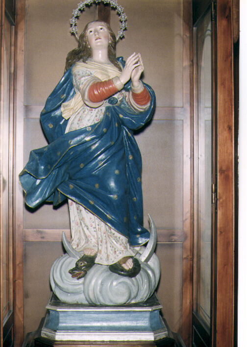 Madonna Immacolata (statua) di Palma Francesco (sec. XVIII)