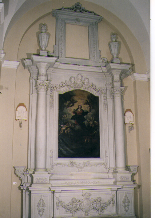 altare - ambito salentino (prima metà sec. XIX)