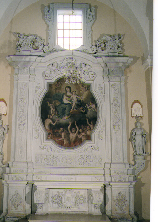 altare - ambito salentino (seconda metà sec. XVIII)