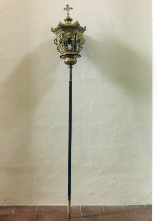 lanterna processionale, serie - ambito Italia meridionale (fine/inizio secc. XIX/ XX)