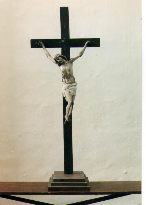 Cristo crocifisso (statua) - ambito salentino (ultimo quarto sec. XIX)