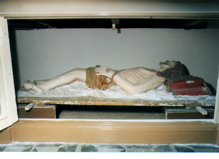 Cristo deposto dalla croce (statua) - ambito salentino (sec. XIX)