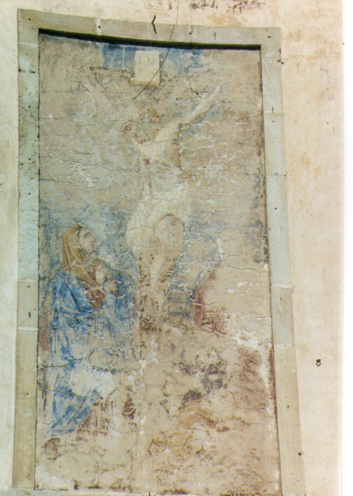 Scene della Crocifissione e della Deposizione (dipinto, serie) - ambito pugliese (sec. XIX)