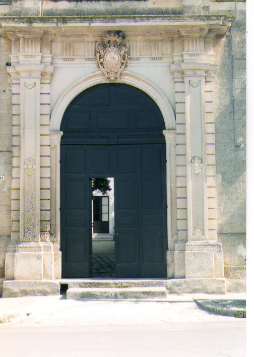 portale - ambito salentino (primo quarto sec. XIX)