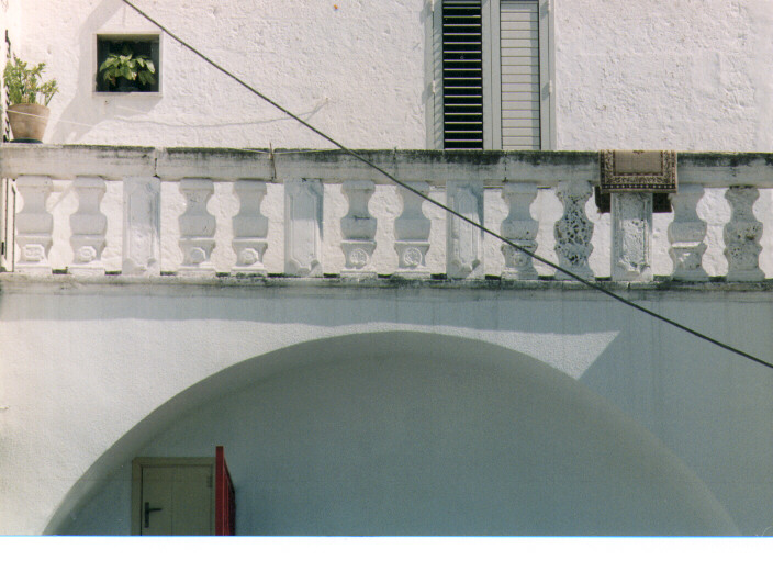 balcone - ambito salentino (seconda metà sec. XVII)
