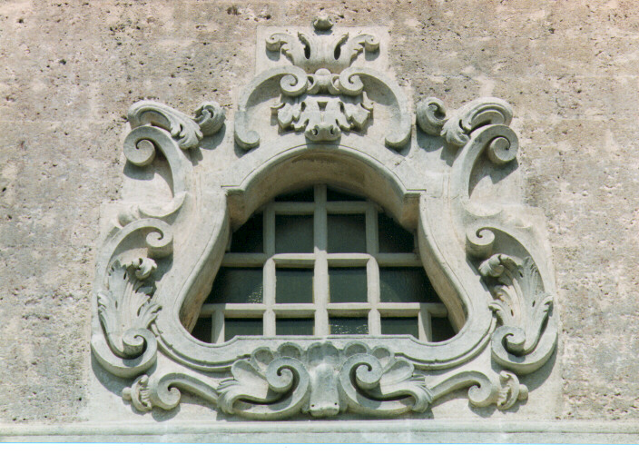 mostra di finestra - ambito salentino (sec. XVIII)