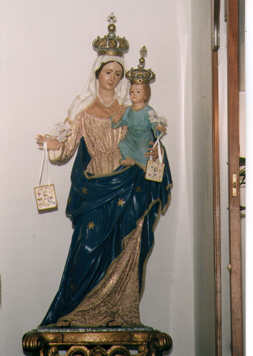 Madonna del Carmelo (statua) - ambito salentino (seconda metà sec. XIX)