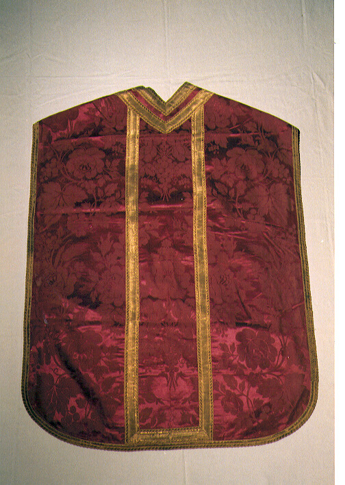 paramento liturgico - manifattura Italia meridionale (primo quarto sec. XX)