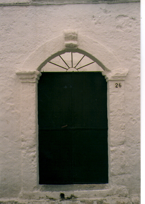 portale - ambito salentino (prima metà sec. XIX)