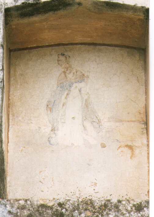 Santo Vescovo (dipinto) - ambito salentino (sec. XIX)