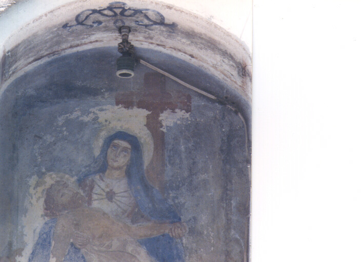 Pietà (dipinto) - ambito salentino (seconda metà sec. XIX)