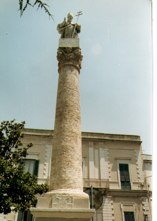 colonna - ambito salentino (sec. XVIII)