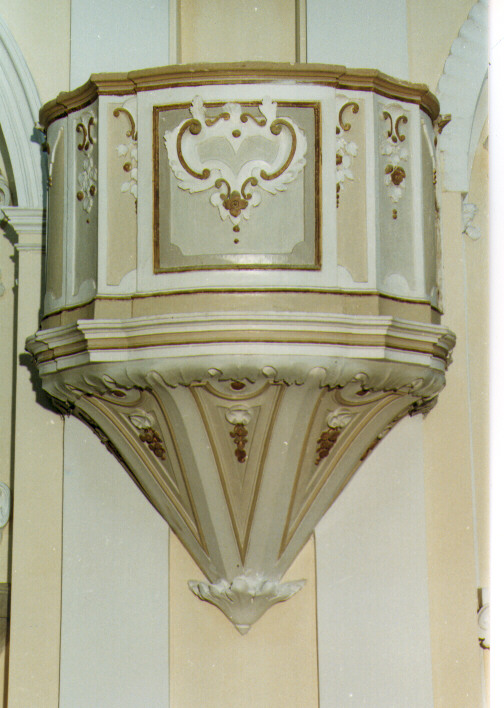 pulpito - ambito salentino (seconda metà sec. XVIII)