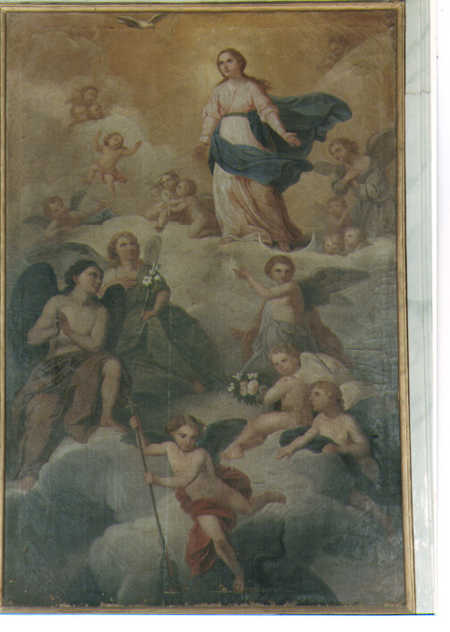Madonna Immacolata (dipinto) - ambito salentino (prima metà sec. XIX)
