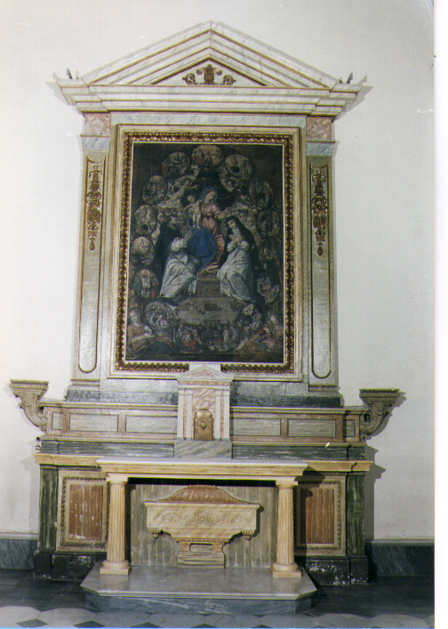 altare - ambito salentino (seconda metà sec. XIX)