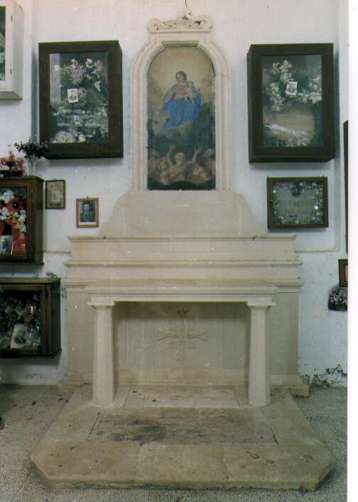 altare - ambito salentino (sec. XIX)