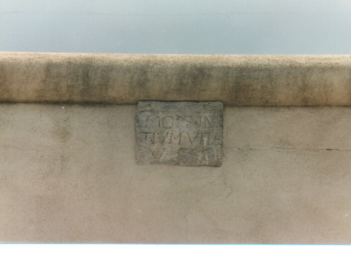 lapide - ambito salentino (prima metà sec. XVII)