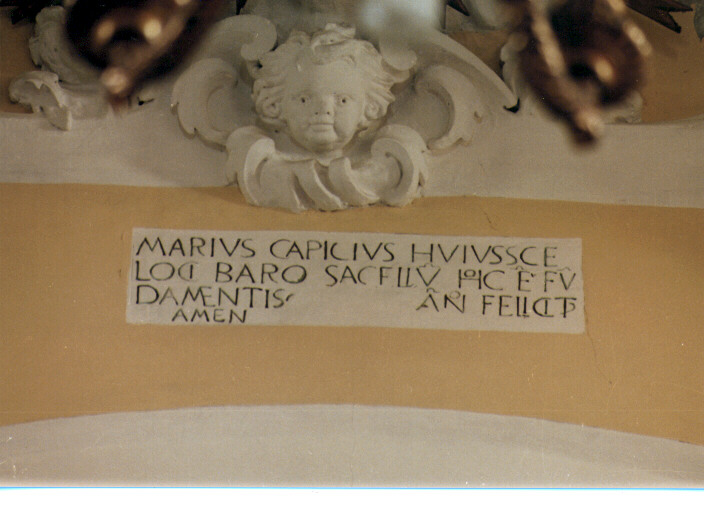 lapide - ambito salentino (sec. XVIII)