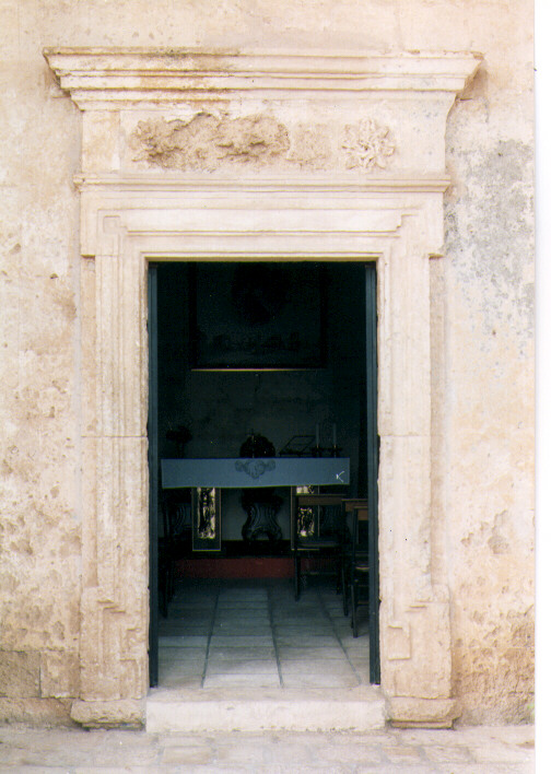 portale - ambito salentino (primo quarto sec. XVII)