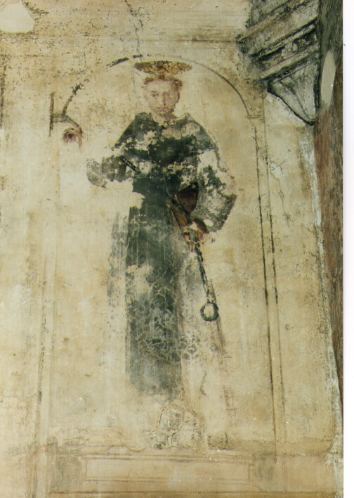 San Leonardo (dipinto) - ambito salentino (ultimo quarto sec. XVI)