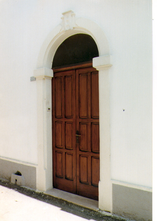 mostra di porta - ambito salentino (fine/inizio secc. XIX/ XX)