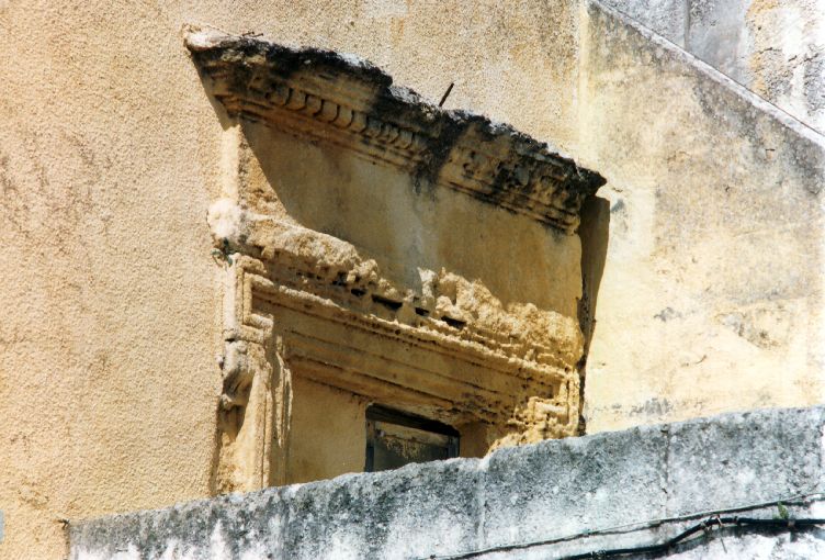 mostra di finestra - ambito salentino (primo quarto sec. XVII)