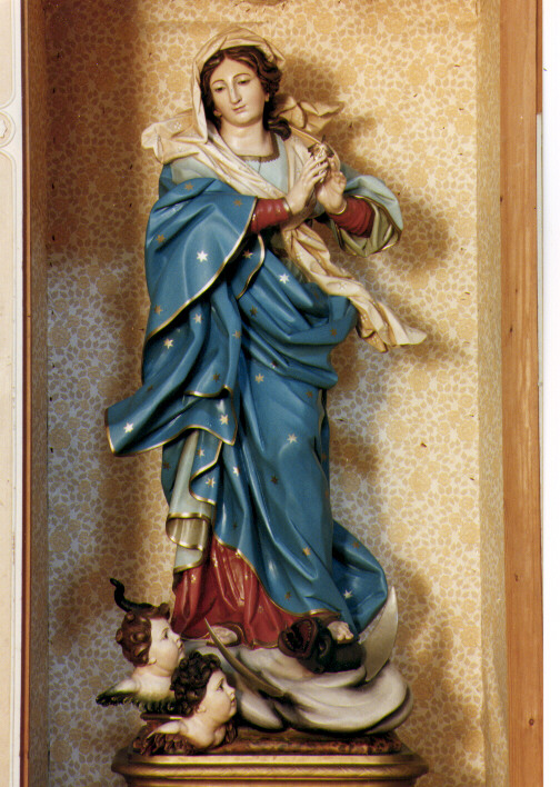 Madonna Immacolata (statua) - ambito napoletano (seconda metà sec. XVIII)