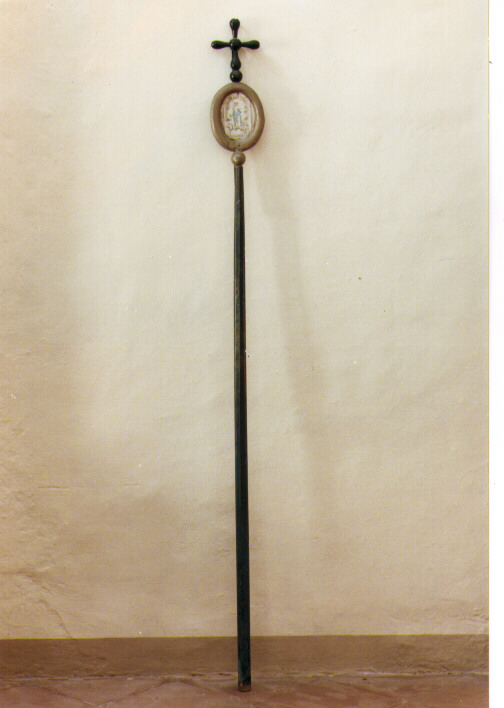 mazza da cerimonia, serie - ambito salentino (seconda metà sec. XIX)